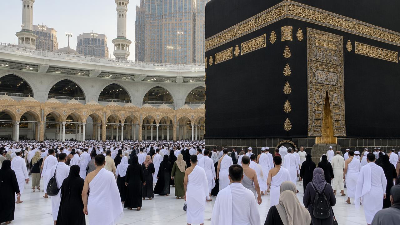 5 Kesalahan Umum Saat Thawaf dan Penjelasannya