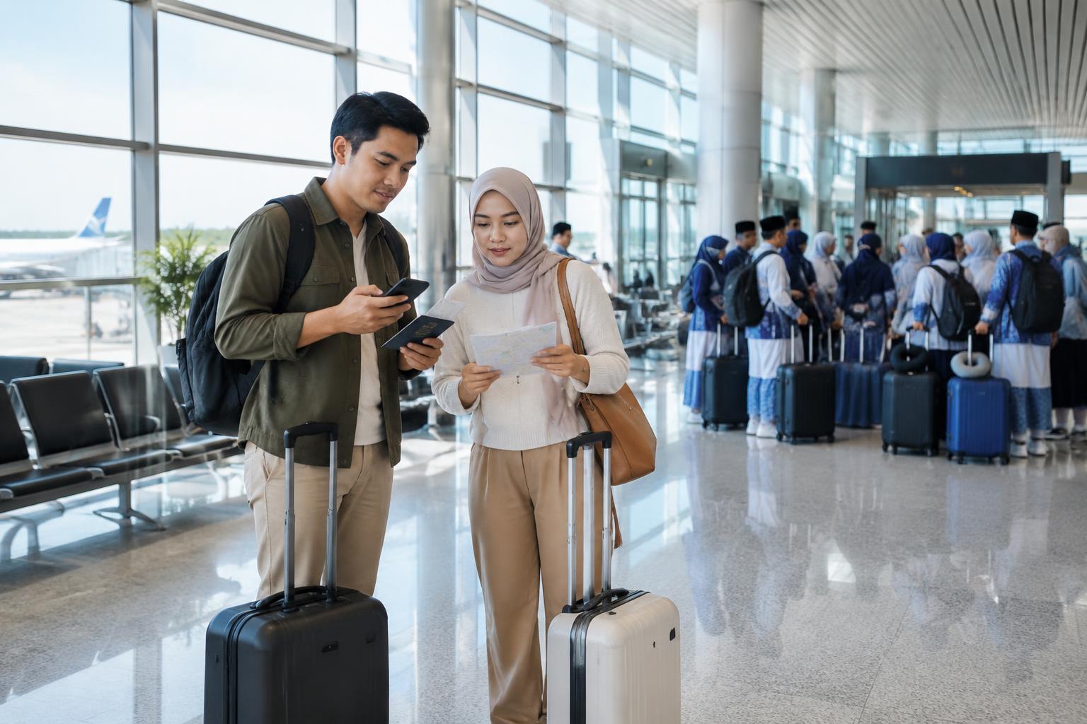 Umrah Mandiri vs Umrah Travel: Apa Bedanya dari Sisi Pesawat dan Terminal?